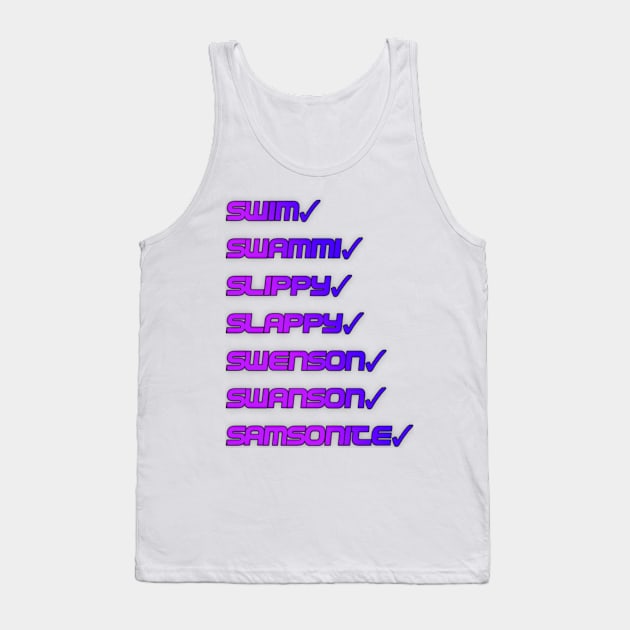 Dumb And Dumber Quote Tank Top by Izhan's Fashion wear